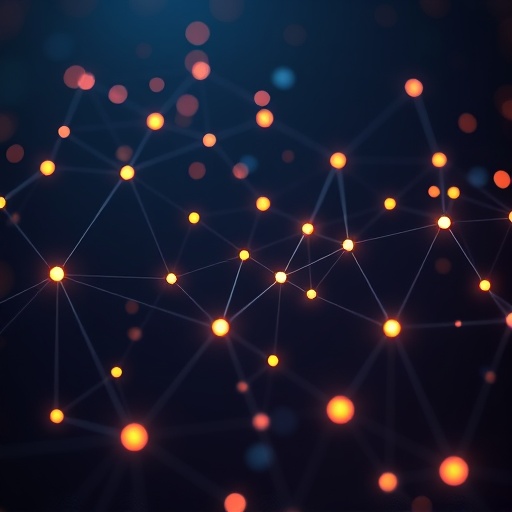 Réseau décentralisé illustrant le fonctionnement de Bitcoin BTC